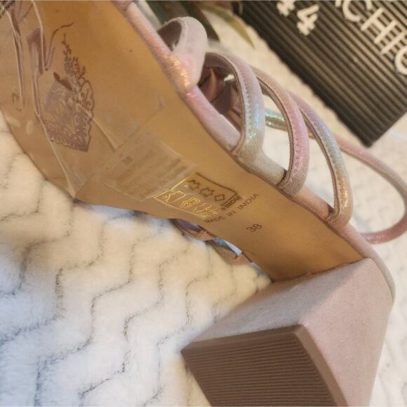 FREE PEOPLE COLLETTE SANDAL RAINBOW NEW SIZE 38 US 7.5 - Picture 3 of 8